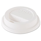 SOLO® Traveler Dome Hot Cup Lid, Fits 8 oz Cups, White, 100/Pack, 10 Packs/Carton (SCCTL38R2) Case of 1000