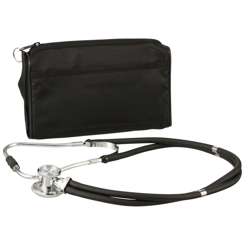 McKesson Brand Reusable Aneroid / Stethoscope Set 23 to 33 cm Adult Cuff Dual Head Sprague Stethoscope Pocket Aneroid (803191_BX) 1/BX