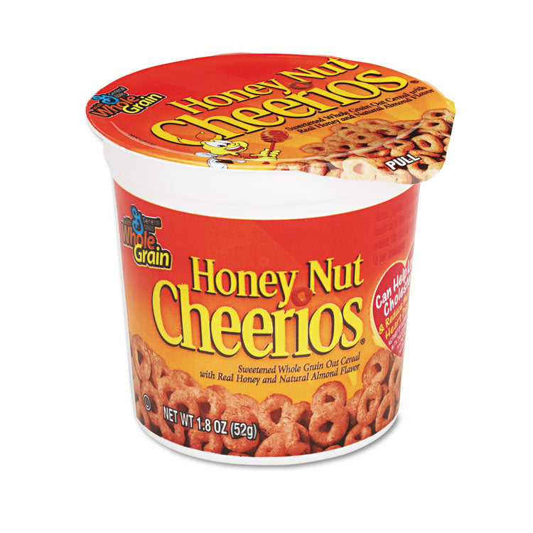 Cheerios Honey Nut Cheerios Cereal, Single-Serve 1.8 oz Cup, 6/Pack (AVTSN13898) (GNMSN13898) Pack of 6