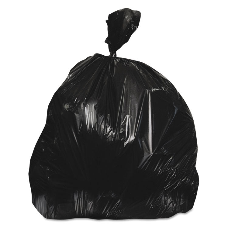Heritage Can Liner, Low-Density, 1.5 Mil, 46"X40" , 100/Ct, Black (HERH8046AK) Case of 100
