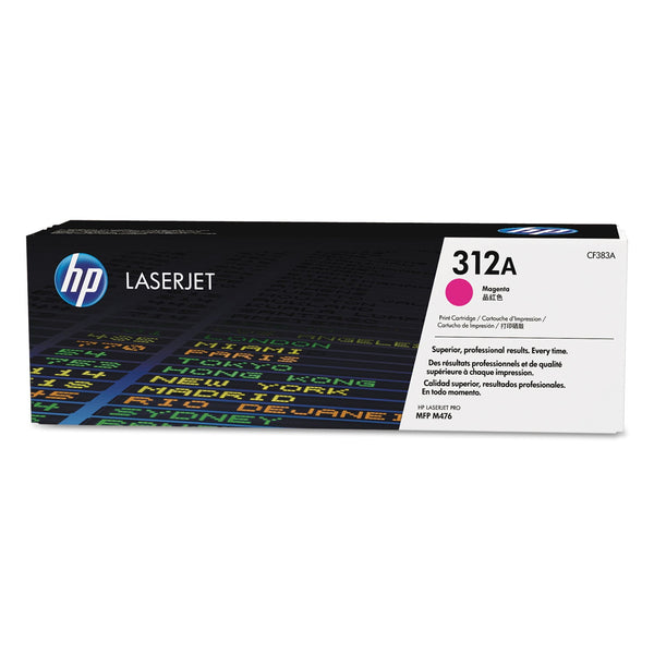 HP HP 312A, (CF383A) Magenta Original LaserJet Toner Cartridge (HEWCF383A)