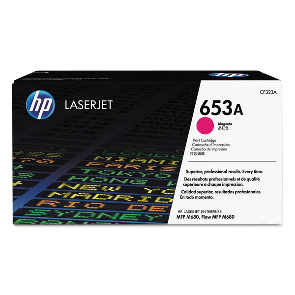 HP HP 653A, (CF323A) Magenta Original LaserJet Toner Cartridge (HEWCF323A)