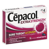 Cepacol® Sore Throat and Cough Lozenges, Mixed Berry, 16 Lozenges (RAC74016)