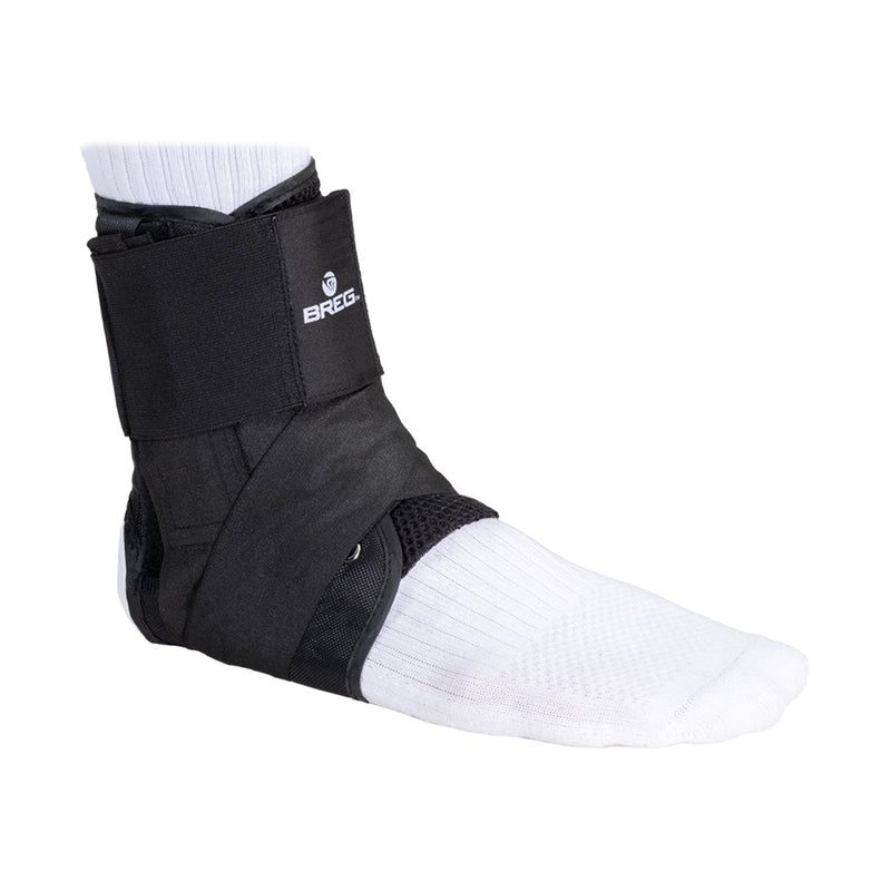 Breg® Ankle Brace Small Lace-Up / Figure-8 Strap Closure Left or Right Foot (862941_EA) 1/EA