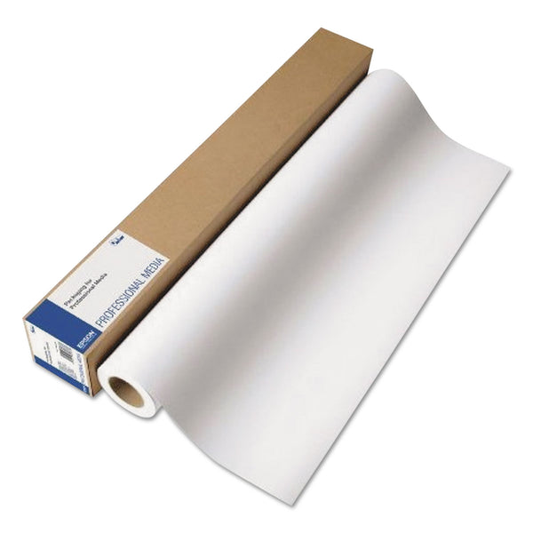 Epson® Professional Media Metallic Photo Paper, 10.5 mil, 44" x 100 ft, Luster White (EPSS045595)