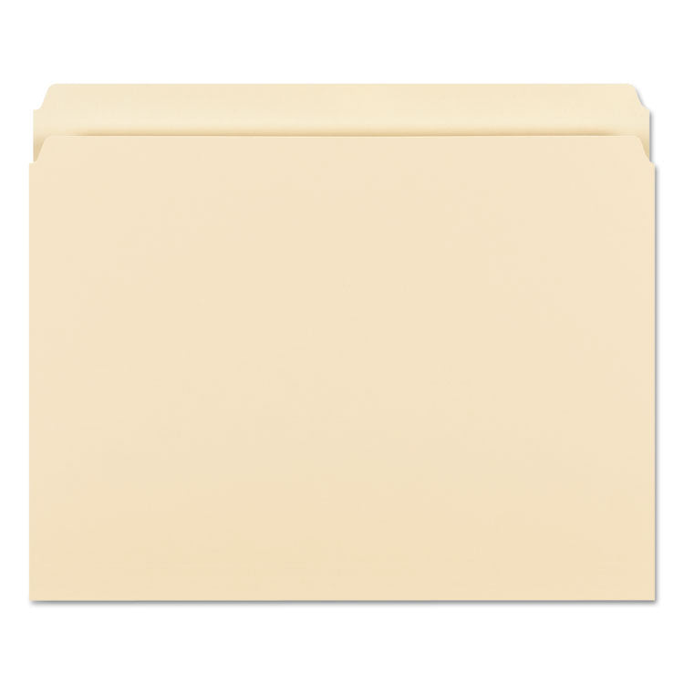 Smead™ Manila File Folders, Straight Tabs, Letter Size, 0.75" Expansion, Manila, 100/Box (SMD10300)