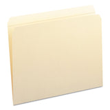 Smead™ Reinforced Tab Manila File Folders, Straight Tabs, Letter Size, 0.75" Expansion, 11-pt Manila, 100/Box (SMD10310)