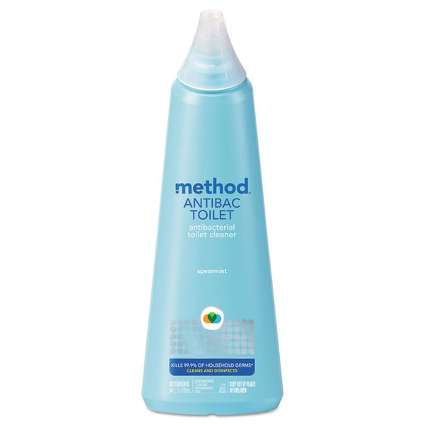 Method® Antibacterial Toilet Cleaner, Spearmint, 24 oz Bottle (MTH01221) Each