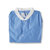O&M Halyard Inc Lab Jacket Blue X-Large Hip Length 3-Layer SMS Disposable (130627_CS) 24/CS