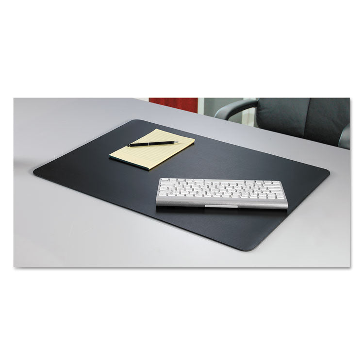 Artistic® Rhinolin II Desk Pad with Antimicrobial Protection, 24 x 17, Black (AOPLT412MS)
