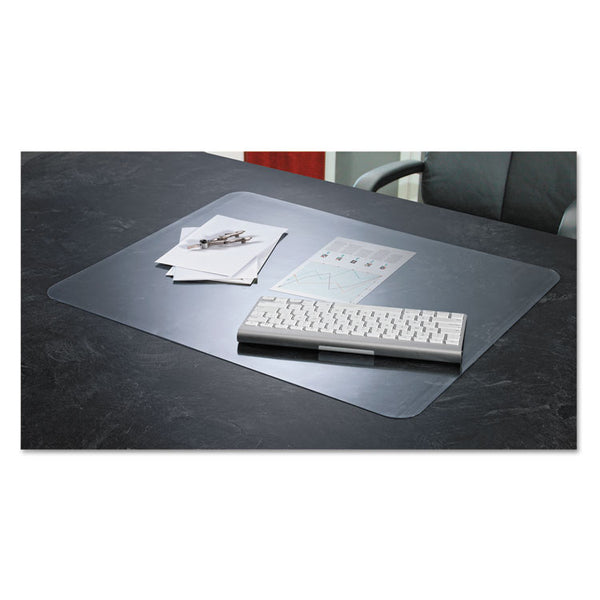 Artistic® KrystalView Desk Pad with Antimicrobial Protection. Matte Finish, 17 x 12, Clear (AOP60740MS) Each