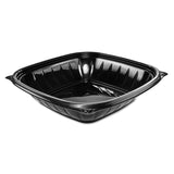 Dart® PresentaBowls Pro Black Square Bowls, 32 oz, 8.5 x 8.5 x 2, Plastic, 63/Bag, 4 Bags/Carton (DCCB32SB) Case of 252