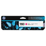 HP HP 980, (D8J08A) Magenta Original Ink Cartridge (HEWD8J08A) Each