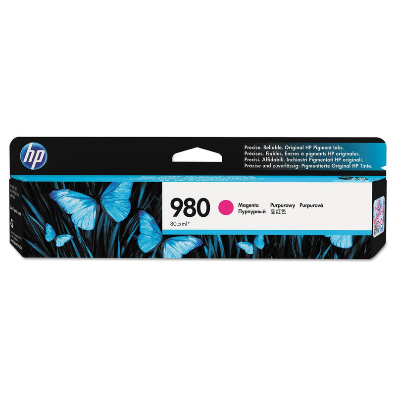 HP HP 980, (D8J08A) Magenta Original Ink Cartridge (HEWD8J08A) Each