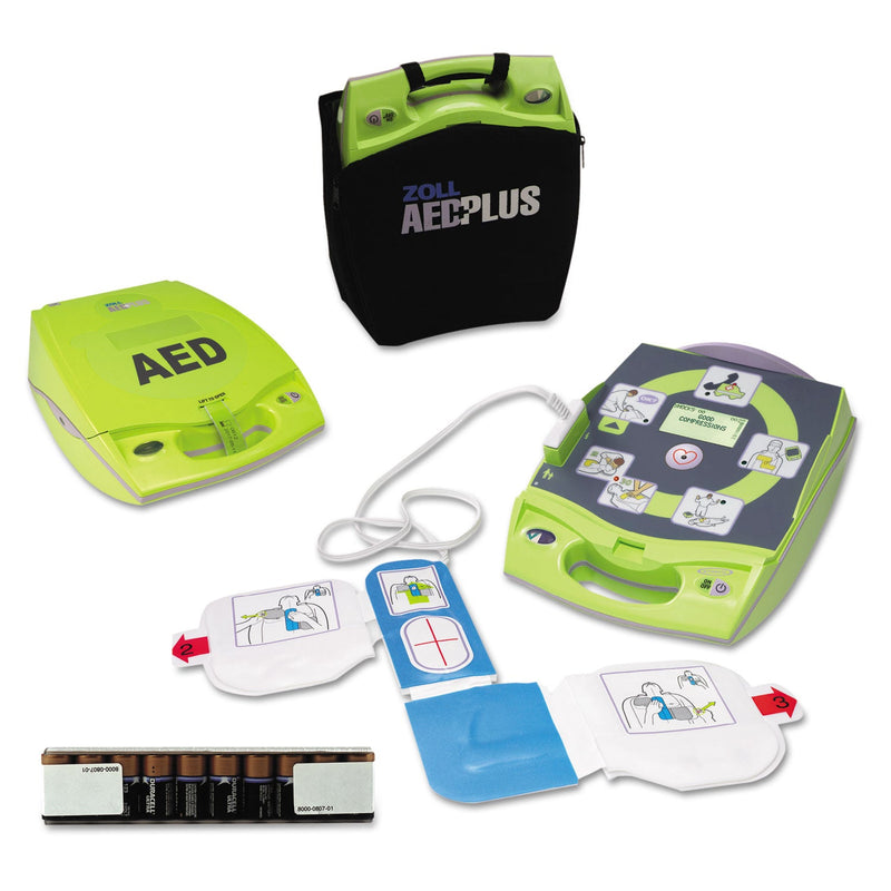 ZOLL® AED Plus Fully Automatic External Defibrillator (ZOL800000400701) Each