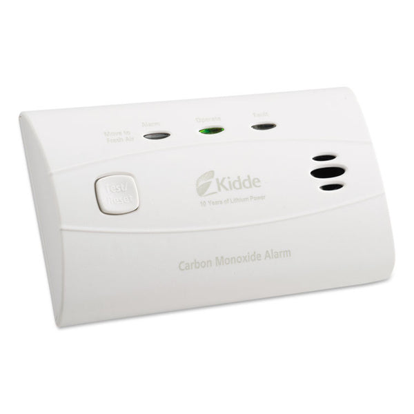 Kidde Sealed Battery Carbon Monoxide Alarm, Lithium Battery, 4.5 x 1.5 x 2.75 (KID21010073) Each