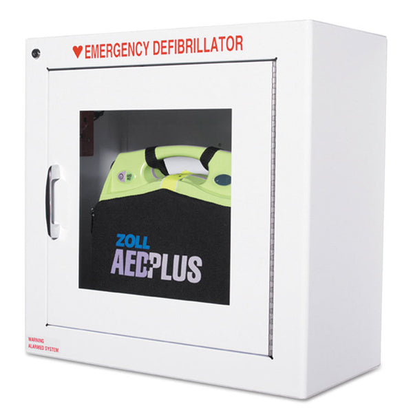 ZOLL® AED Wall Cabinet, 17w x 9.5d x 17h, White (ZOL80000855)