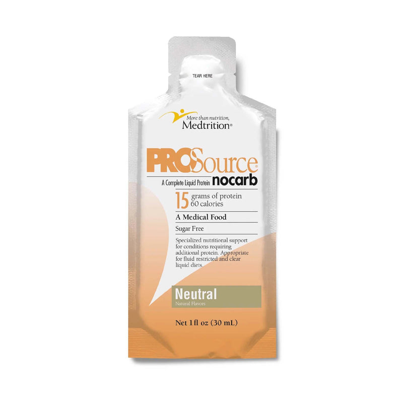 ProSource™ NoCarb Oral Supplement Neutral Flavor Liquid 1 oz. Pouch (577356_EA) 1/EA