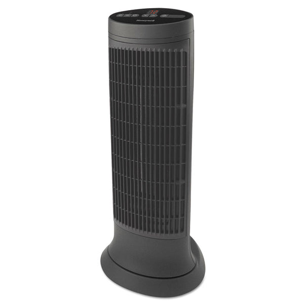 Honeywell Digital Tower Heater, 1,500 W, 10.12 x 8 x 23.25, Black (HWLHCE322V) Each