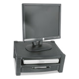 Kantek Two-Level Monitor Stand, 17" x 13.25" x 3.5" to 7", Black, Supports 50 lbs (KTKMS480) Each