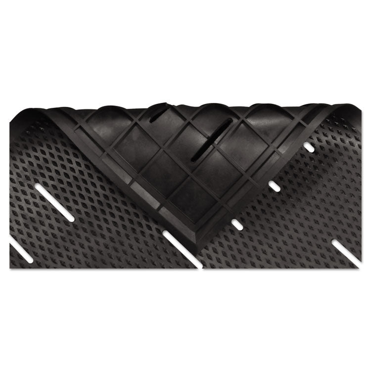 Guardian Free Flow Comfort Utility Floor Mat, 36 x 48, Black (MLL34030401)