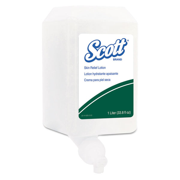 Scott® Skin Relief Lotion, 1 L Bottle, Fragrance Free, 6/Carton (KCC35365CT) Case of 6