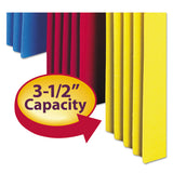 Smead™ Colored File Pockets, 3.5" Expansion, Legal Size, Assorted Colors, 5/Pack (SMD74892)