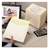 Smead™ Manila File Jackets, 2-Ply Straight Tab, Legal Size, Manila, 100/Box (SMD76500) Pack of 100