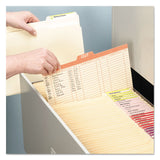 Smead™ Manila Out Guides, Printed Form Style, 1/5-Cut Top Tab, Out, 8.5 x 11, Manila, 100/Box (SMD51910) Pack of 100