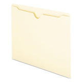 Smead™ Manila File Jackets, 1-Ply Straight Tab, Letter Size, Manila, 100/Box (SMD75410) Pack of 100