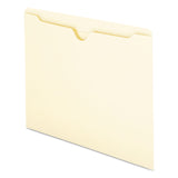 Smead™ Manila File Jackets, 2-Ply Straight Tab, Letter Size, Manila, 100/Box (SMD75500) Pack of 100