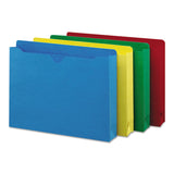 Smead™ Colored File Jackets with Reinforced Double-Ply Tab, Straight Tab, Letter Size, Assorted Colors, 50/Box (SMD75673)