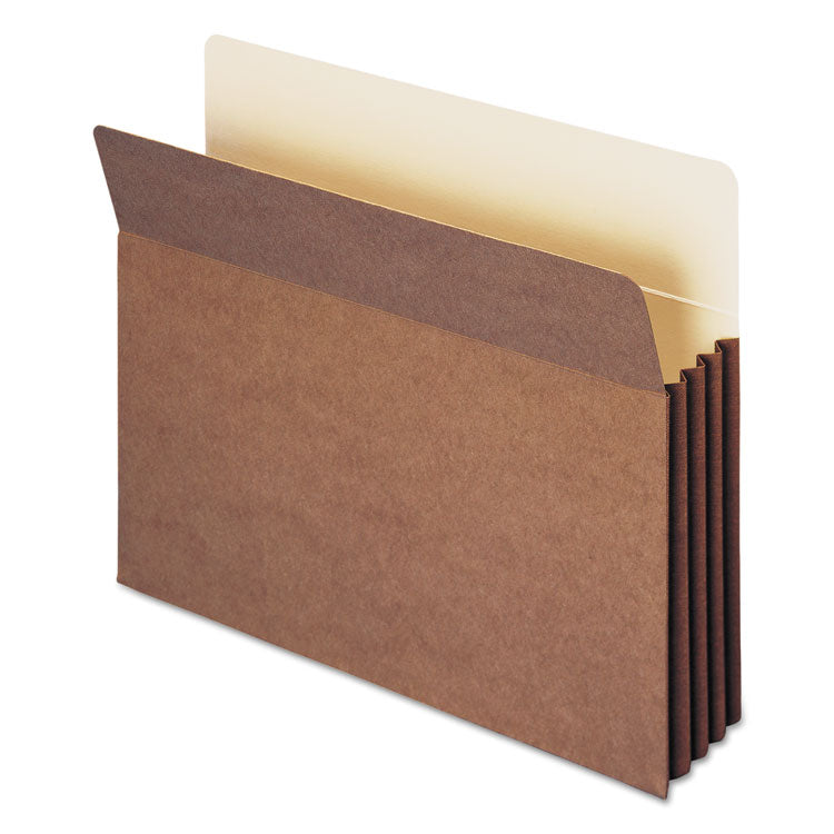 Smead™ Redrope TUFF Pocket Drop-Front File Pockets with Fully Lined Gussets, 3.5" Expansion, Letter Size, Redrope, 10/Box (SMD73380)