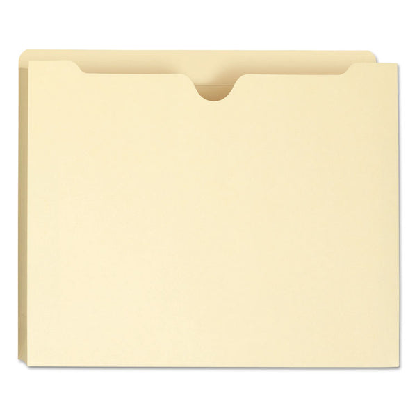 Smead™ Manila File Jackets, 2-Ply Straight Tab, Letter Size, Manila, 50/Box (SMD75520)