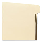Smead™ Self-Adhesive Folder Dividers with Twin-Prong Fasteners for Top/End Tab Folders, 1 Fastener, Letter Size, Manila, 25/Pack (SMD68025)