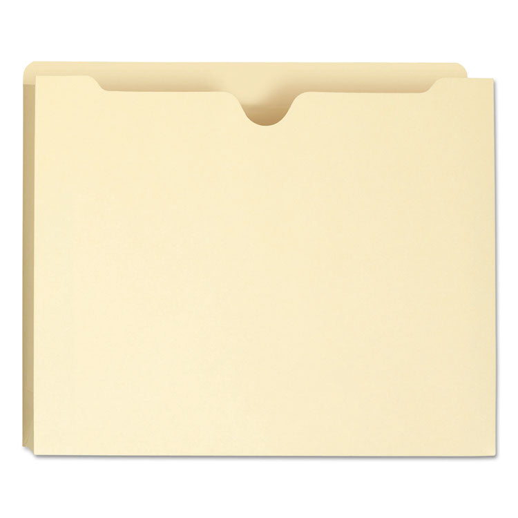 Smead™ Manila File Jackets, 1-Ply Straight Tab, Letter Size, Manila, 50/Box (SMD75439) Box of 50