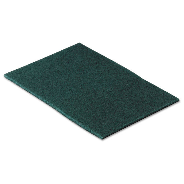 Scotch-Brite™ PROFESSIONAL Commercial Scouring Pad 96, 6 x 9, Green, 10/Pack (MMM96CC) Pack of 10