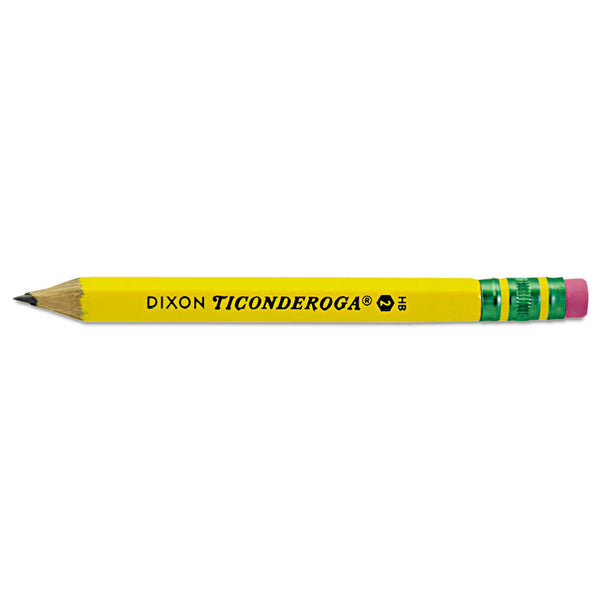 Ticonderoga® Golf Pencils, HB (#2), Black Lead, Yellow Barrel, 72/Box (DIX13472)