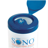 Sono® Surface Disinfectant Cleaner Premoistened Manual Pull Wipe 80 Count Canister Scented NonSterile (1088402_BX) 6/BX