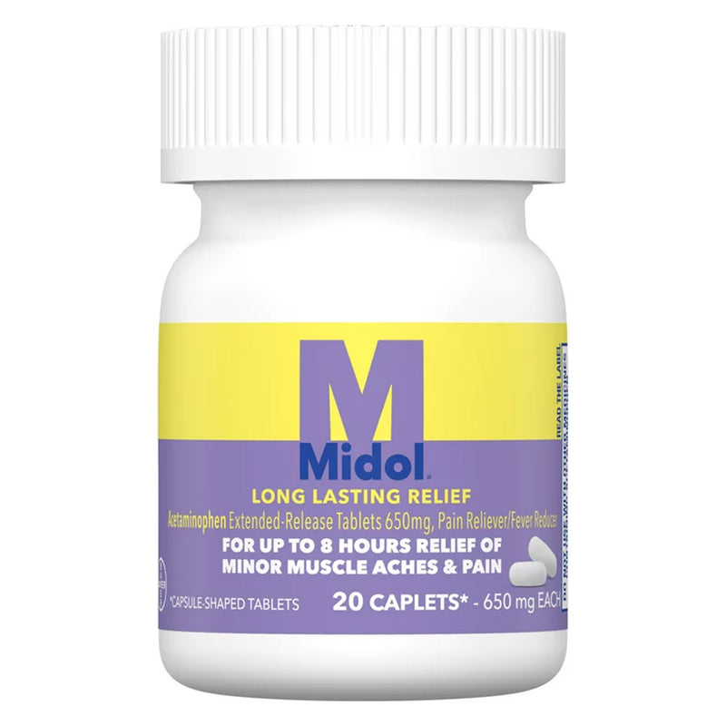 Midol® Cramp Relief 650 mg Strength Capsule 20 per Bottle (1229968_BT) 1/BT