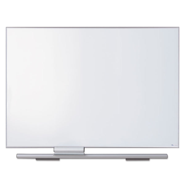 Iceberg Polarity Magnetic Porcelain Dry Erase White Board, 48 x 34, White Surface, Silver Aluminum Frame (ICE31440)