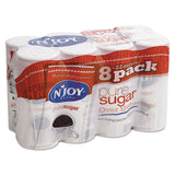 N'Joy Pure Sugar Cane, 22 oz Canisters, 8/Pack (NJO827820)