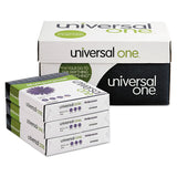 Universal® Deluxe Multipurpose Paper, 98 Bright, 20 lb Bond Weight, 8.5 x 11, Bright White, 500 Sheets/Ream, 10 Reams/Carton (UNV95200)