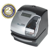 Acroprint® ES900 Atomic Electronic Payroll Recorder, Time Stamp and Numbering Machine, Digital Display, Black (ACP010209000) Each