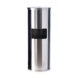 GoodEarth Stainless-Steel Floor Stand Wipe Dispenser with Built-in Trash Receptacle