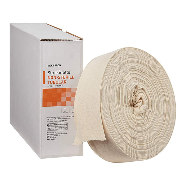 McKesson Stockinette Tubular 8 Inch X 25 Yard Cotton NonSterile (457633_RL) 1/RL