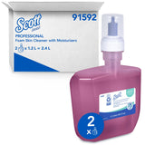 Scott® Pro™ Soap Foaming 1,200 mL Dispenser Refill Bottle Floral Scent (762515_CS) 2/CS