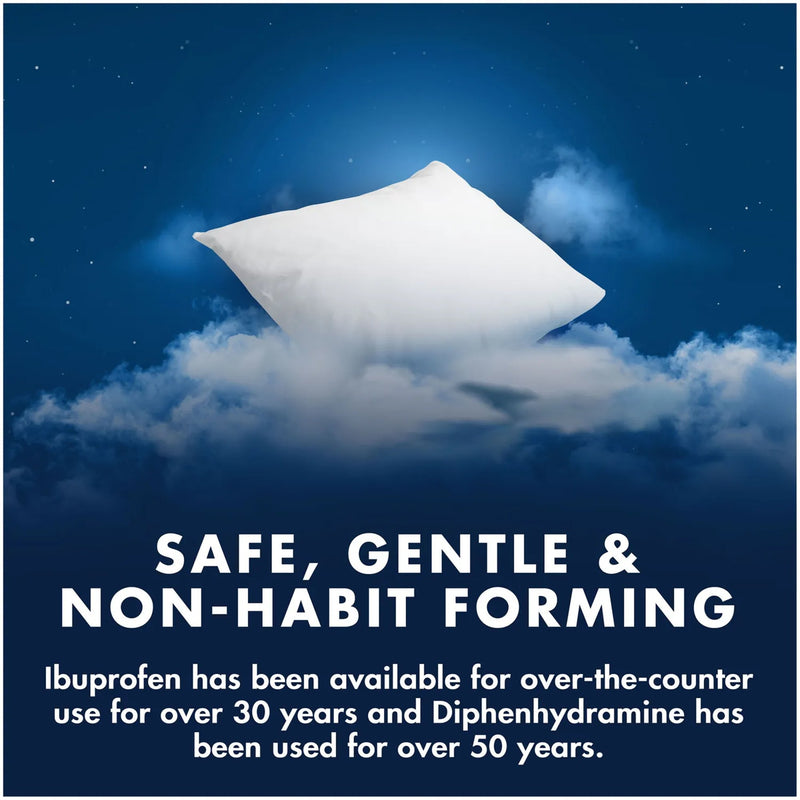 Advil® PM Night Time Pain Relief 200 mg - 38 mg Strength Ibuprofen Capsule (1230529_BT) 1/BT