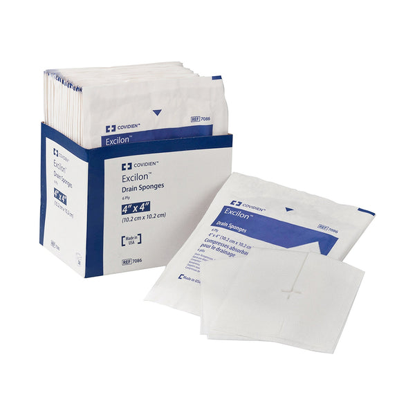 Curity™ Drain Sponge Nonwoven 4 X 4 Inch Sterile (685514_PK) 1/PK