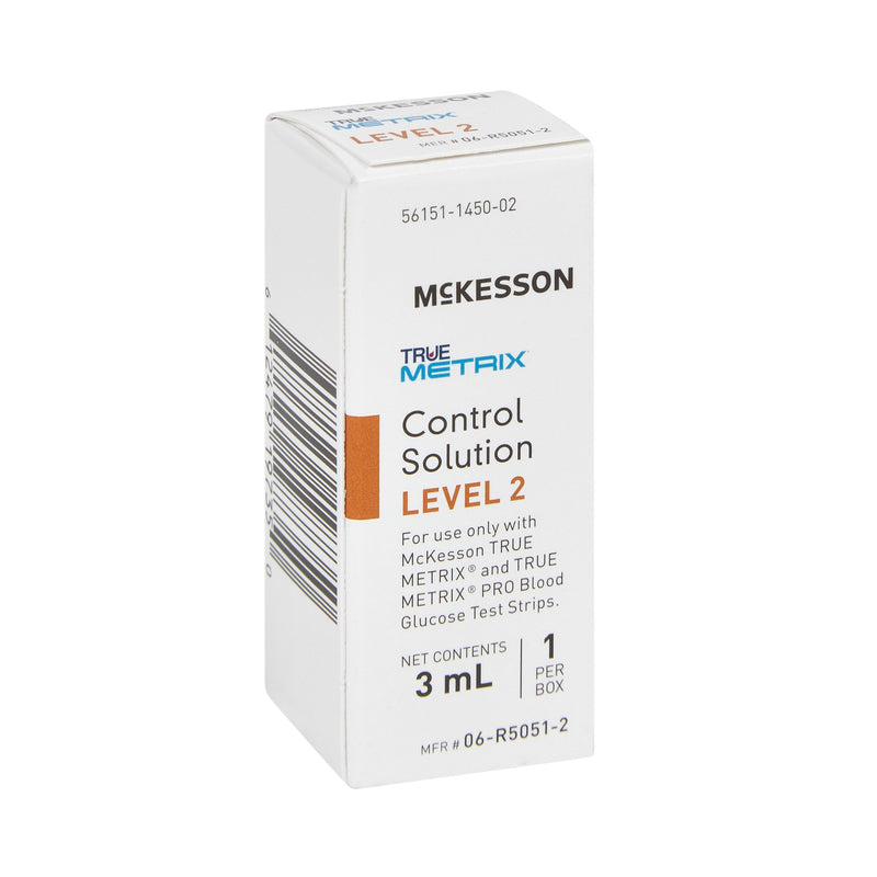 McKesson TRUE METRIX® Blood Glucose Control Solution 3 mL Level 2 (960301_BX) 1/BX